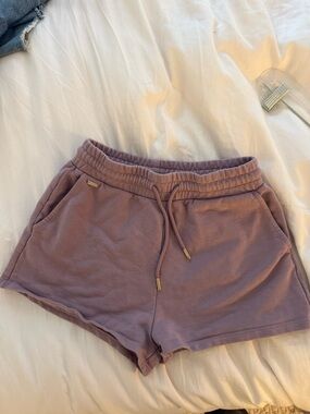 Lune Cozy Lounge Shorts - Dusty Mauve